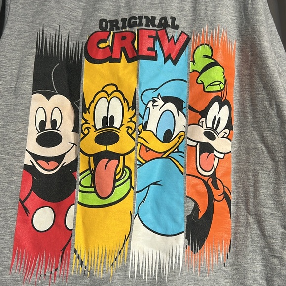 Kids Disney original crew Mickey Mouse, Pluto, Donald Duck goofy T-shirt 10/12 - Picture 2 of 4